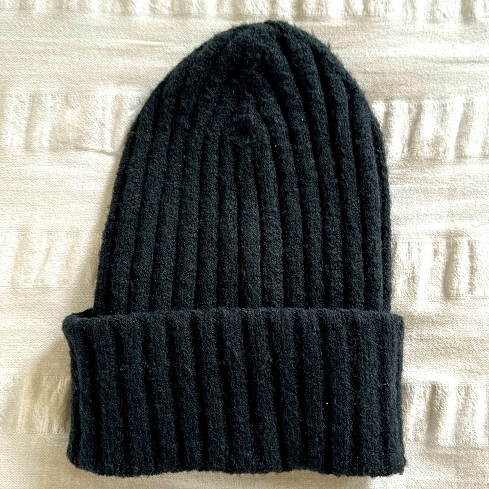 Black Anthropologie Beanie